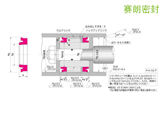 ODI型活塞密封