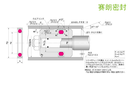 SPGO型活塞密封