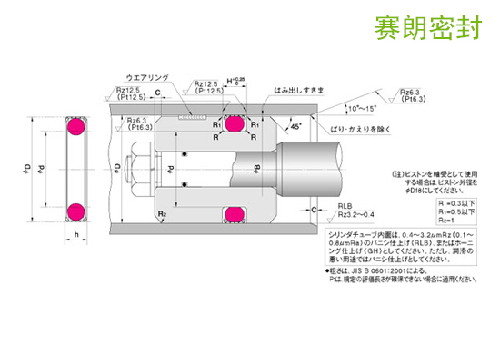 NOK-SPGC型活塞密封_NOK密封件