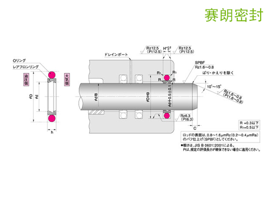 OSI型活塞密封_NOK密封件